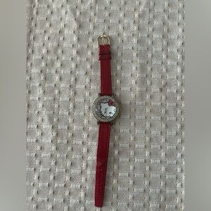 Red Hello Kitty Women's Watch /needs battery change